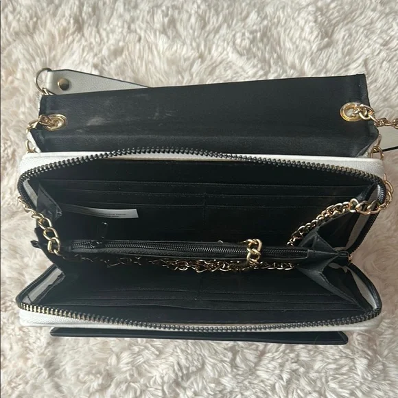 Elegant Tweed and Leather Women's Bag - Picture 2 of 6